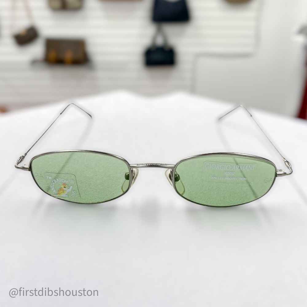 Giorgio Armani Vintage Oval Sunglasses